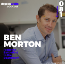 Listen to Ben on the Dr Greg Wells Podcast