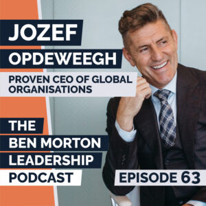 Jozef Opdeweegh on Value Based Leadership