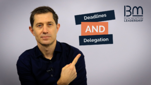 Deadlines and Delegation