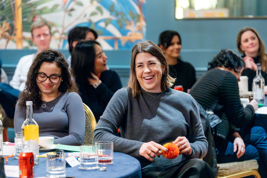 Photo of people in learning and development workshop